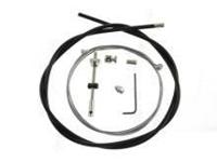 Kabelset Slurf Rem Sk88 Rvs Zwart - thumbnail