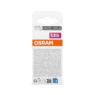 OSRAM HOMELIGHTING 4099854444906 LED-lamp Energielabel D (A - G) E14 3.4 W Warmwit (Ø x h) 45.00 mm x 45.00 mm 1 stuk(s) OSRAM HOMELIGHTING 4099854444906 LED-lamp Energielabel D (A - G) E14 3.4 W Warmwit (Ø x h) 45.00 mm x 45.00 mm 1 stuk(s)