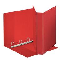 Presentatieringband Esselte panorama A4 4-rings D-mechaniek 30mm PP rood | 10 stuks - thumbnail