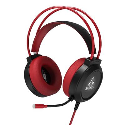 Assassin's Creed Dual Gaming Wired Headset - Red