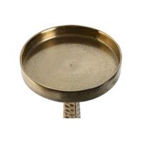 Kaarshouder Home ESPRIT Gouden Aluminium 18,5 X 18,5 X 64,5 cm - thumbnail