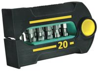 Wolfcraft Bit-Butler Maxi | Sleuf, Kruiskop PH/PZ, TORX®, Inbus | 21-delig - 1374000 - thumbnail