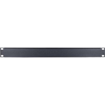 Intellinet 712675 19 inch Afdekking voor patchkast 1 HE Zwart (RAL 9005)