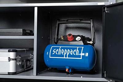 Scheppach Compressor HC06 8 bar 6 liter met accessoireset - 5906153901 - thumbnail