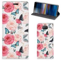 Sony Xperia 10 Smart Cover Butterfly Roses - thumbnail