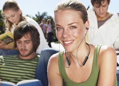 MusicMan Technaxx 4794 BT-X42 Bluetooth hoofdtelefoon, in-ear headset, volumeregeling, ruisonderdrukking, L