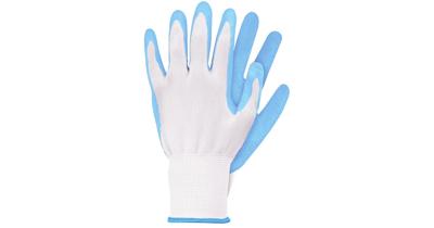 Werkhandschoenen latex lichtblauw M Talen Tools - Talentools Werkhandschoenen latex lichtblauw M Talen Tools - Talentools