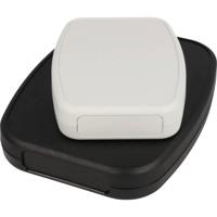 Hammond Electronics Handbehuizing (l x b x h) 120 x 95 x 27 mm ABS kunststof Zwart 1 stuk(s) - thumbnail