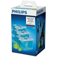 Philips Set van 3 schoonmaakcartridges met dubbelfiltersysteem - thumbnail