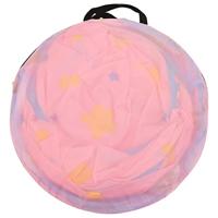 VidaXL Kinderspeeltent met 250 ballen 301x120x128 cm roze - thumbnail