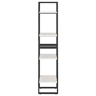 Boekenkast met 4 schappen 40x30x140 cm massief grenenhout