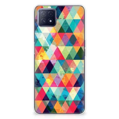 OPPO A53 5G | OPPO A73 5G | TPU bumper | Geruit