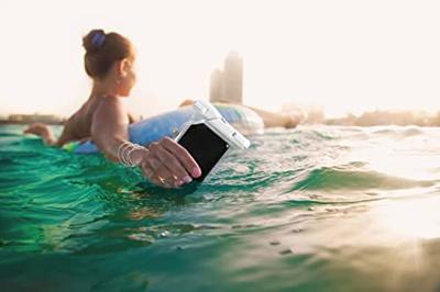 Cellularline View cover Universeel Universal Transparant, Wit Met polsband, Met schouderriem, Waterdicht