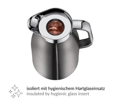 alfi Skyline Thermoskan Grijs, RVS 1 l 1321234100