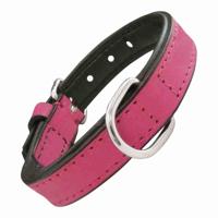 Hondenhalsband Gloria Gestoffeerd Fuchsia (35 cm) (35 x 1,5 cm) - thumbnail