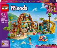 LEGO Friends 42673 Strandresortvakantie - Bouwset voor meisjes vanaf 8 jaar - thumbnail