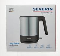 Severin WK3409 Waterkoker 1.7L 2200W RVS/Zwart - thumbnail