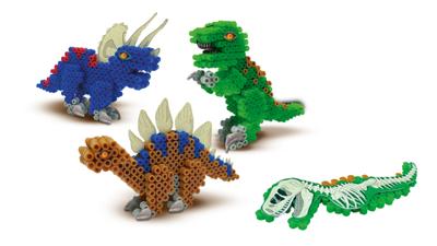 Ses beedz strijkkralen dinos