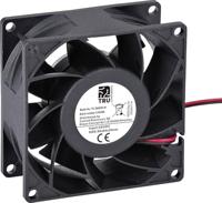 TRU COMPONENTS TC-DA8038-B1 Axiaalventilator 24 V/DC 110 m³/h (l x b x h) 80 x 80 x 38 mm - thumbnail