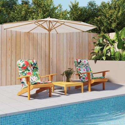 Stoelkussens 2 st Adirondack oxford stof meerkleurig Stoelkussens 2 st Adirondack oxford stof meerkleurig