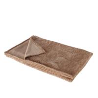 Boltze Home woondeken taupe 130cm - thumbnail