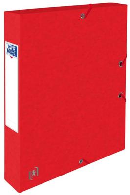 Elastobox oxford top file+ a4 40mm rood | 9 stuks Elastobox oxford top file+ a4 40mm rood | 9 stuks
