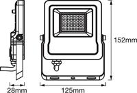 LEDVANCE SMART+ MULTICOLOR 20W 4058075474628 LED-buitenschijnwerper 20 W Lichtkleur (naam): RGBW - thumbnail