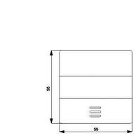 Siemens 5TG6211 1-voudig Wit Schakelmateriaal 1 stuk(s) - thumbnail