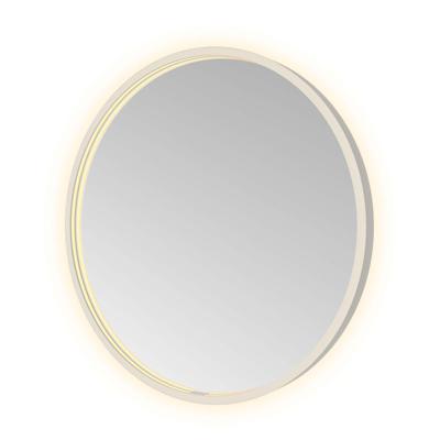 Spiegel Hotbath &MORE 60x60 cm LED-Verlichting Spiegelverwarming Rond RVS Spiegel Hotbath &MORE 60x60 cm LED-Verlichting Spiegelverwarming Rond RVS