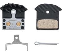 Shimano schijfremblokset j04c metal met koelvinnen - thumbnail