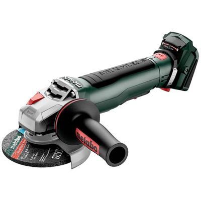 Metabo WPB 18 LT BL 11-125 Quick Haakse Slijper 18V Body met paddleschakelaar in metaBOX 165 L - 613059840