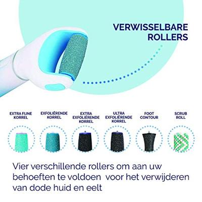 Scholl Velvet Smooth Express Pedi Rollers Extra Grof 2st - thumbnail