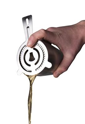 Vacu Vin Cocktail Zeef - Zilver - ø 9.5 cm