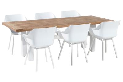 Hartman tuinset met Yasmani tuintafel en Sophie element stoelen