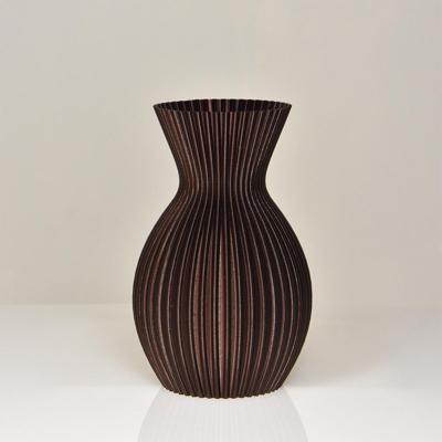 Lily 3D vaas 20x13cm Bronze Metallic