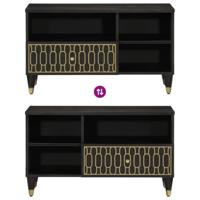 Tv-meubel 80x33x46 cm massief mangohout - thumbnail
