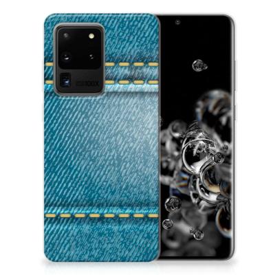 Samsung Galaxy S20 Ultra | Sillicone Back Cover | Jeans