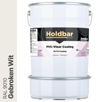 Holdbar PVC-Vloer Coating Gebroken Wit (RAL 9010) 10 Kg - thumbnail