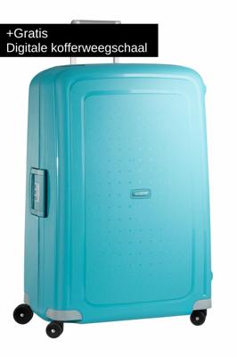Samsonite S'cure Spinner 75cm AQUA BLUE