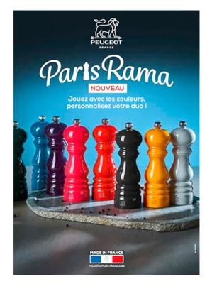 Peugeot Paris zoutmolen 18 cm - passierood - hout - u-select