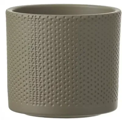 Mica Decorations era pot groen relief 12,5x13,5cm Mica Decorations era pot groen relief 12,5x13,5cm