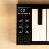 Carry-On Folding Piano Black opvouwbare piano 88 toetsen - thumbnail