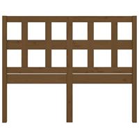 Hoofdbord 125,5x4x100 cm massief grenenhout honingbruin - thumbnail