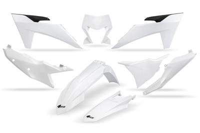 UFO PLAST kappenset trim kit ufo ktm white