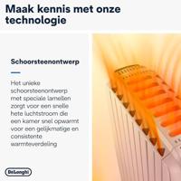 Delonghi TRD40820 Dragon 4 Oliegevulde Radiator Wit/Zwart - thumbnail