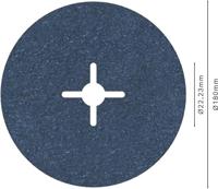 Bosch Accessories 2608607256 Fiberschijf Diameter 180 mm 1 stuk(s) - thumbnail