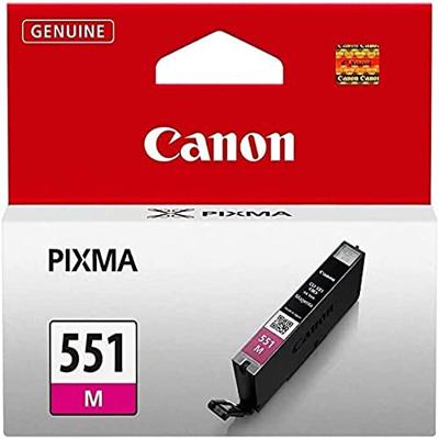 Canon inktcartridge CLI-551M, 319 pagina&apos;s, OEM 6510B001, magenta