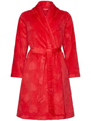 Rode fleece badjas Rebelle Rode fleece badjas Rebelle