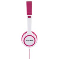 Thomson Kinderhoofdtelefoon On Ear (geluidssterkte 85 dB, ultralicht, speciale pasvorm voor kinderhoofden) roze - thumbnail