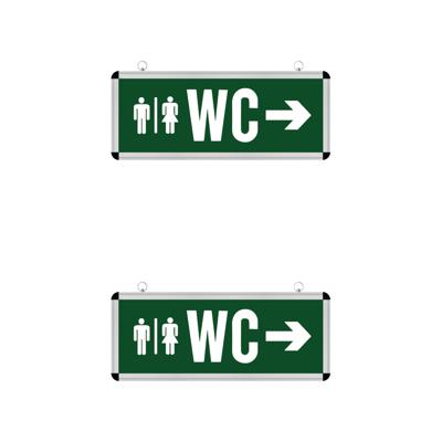 LED Noodverlichting WC - 2 Pack - Rabonta - Hangend - 3W